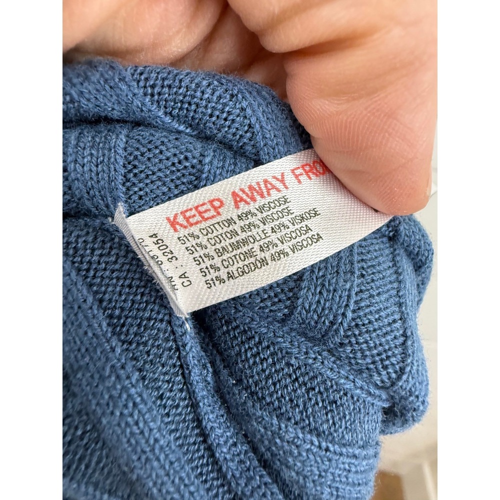 Daily Practice MORRIS SWEATER MIDI PLUS DRESS ANTHROPOLOGIE WOMEN 3X BLUE - Picture 6 of 10